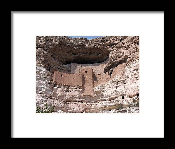 Sedona Framed Print featuring the photograph Montezuma Castle 1 by Tom Doud
