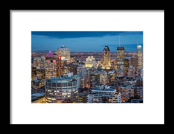 Canada Framed Print featuring the photograph Montreal by Mihai Andritoiu