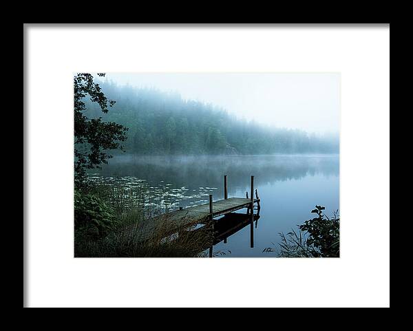 Bridge Framed Print featuring the photograph Moody Morning by Christian Lindsten