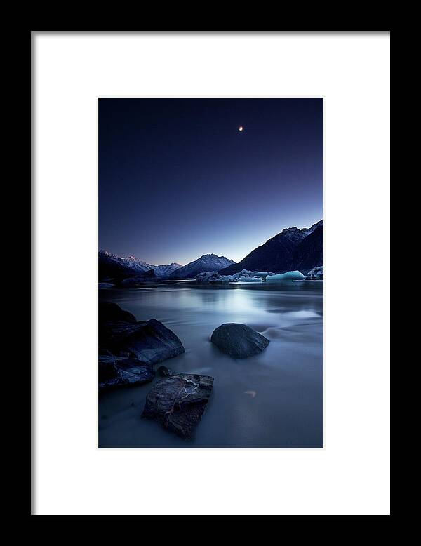 Moon Framed Print featuring the photograph Moonlight by Yan Zhang