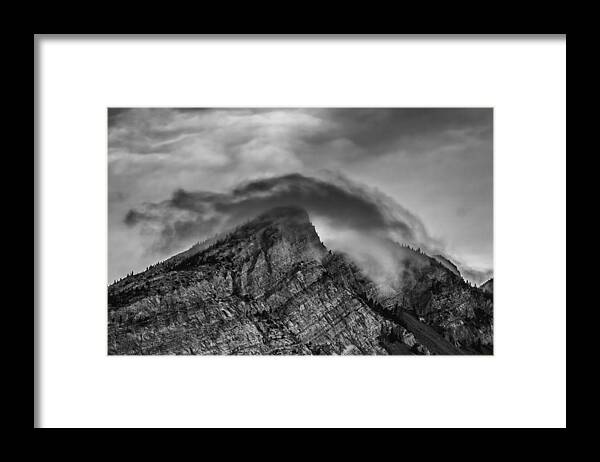 Mountains Framed Print featuring the photograph Morning Arrives On The Mountain by Thomas Young
