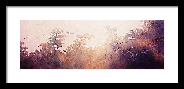 John Svenson Framed Print featuring the painting Morning Flight by John Svenson