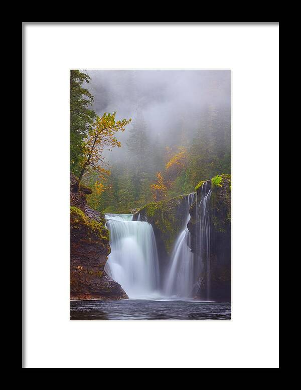 Fog Framed Print featuring the photograph Morning Fog by Darren White