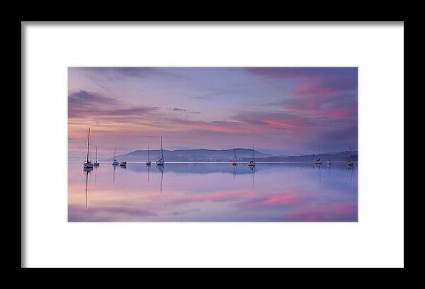 Landscpe Framed Print featuring the photograph Morning Mood by Max Witjes