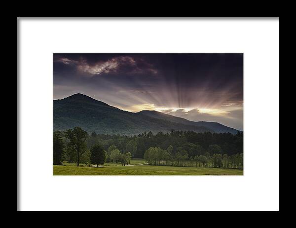 Smoky Framed Print featuring the photograph Morning Rays by Andrew Soundarajan