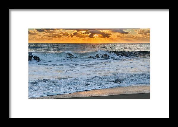Cape Cod National Seashore Framed Print featuring the photograph Morning Rays by Bill Wakeley
