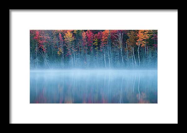 Tranquility Framed Print featuring the photograph Morning Reflection by John Fan Photography