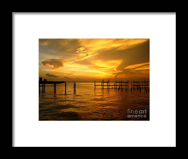 Lake Framed Print featuring the photograph Most Venerable Sunset by Kathy Bassett