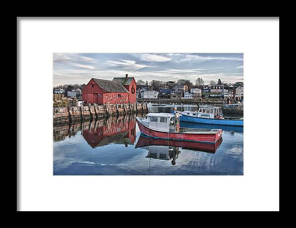 Landmark Framed Print featuring the photograph Motif 1 sky reflections by Jeff Folger