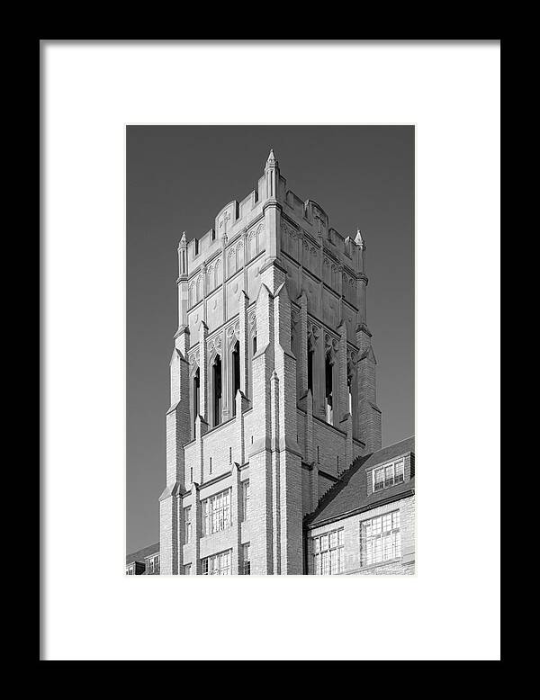 Milwaukee Framed Print featuring the photograph Mount Mary University Notre Dame Hall by University Icons