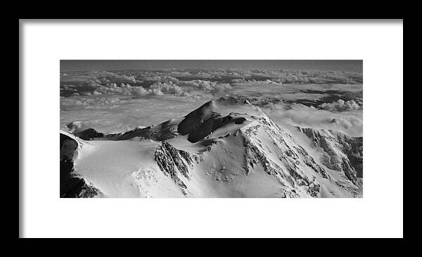North America Framed Print featuring the photograph Mount McKinley - The Great One by Juergen Weiss