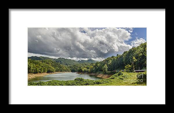  Trees Framed Print featuring the photograph Mountain Railroad by Elvis Vaughn