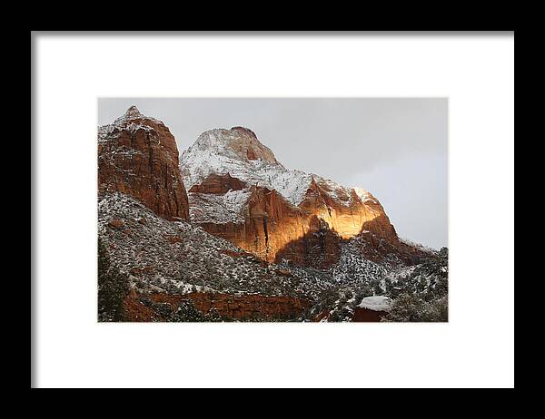Mountain Framed Print featuring the photograph Mountain Shadow by James Knight
