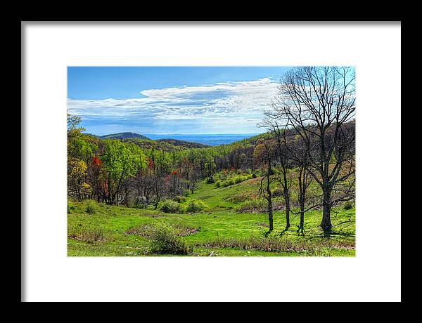 Blue Ridge Mountains Framed Print featuring the photograph Mountains Beyond Forever by Dan Carmichael