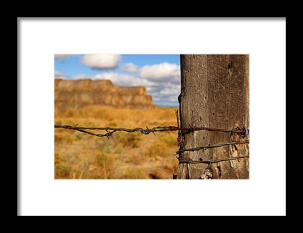 Hay Framed Print featuring the photograph Mountains of Hay II by Daniel Woodrum