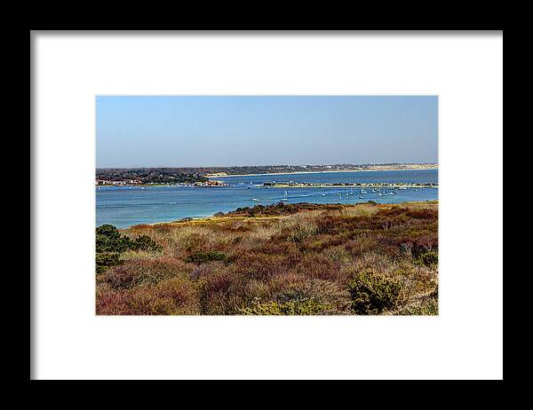 Mudeford Framed Print featuring the photograph Mudeford Harbour by Chris Day