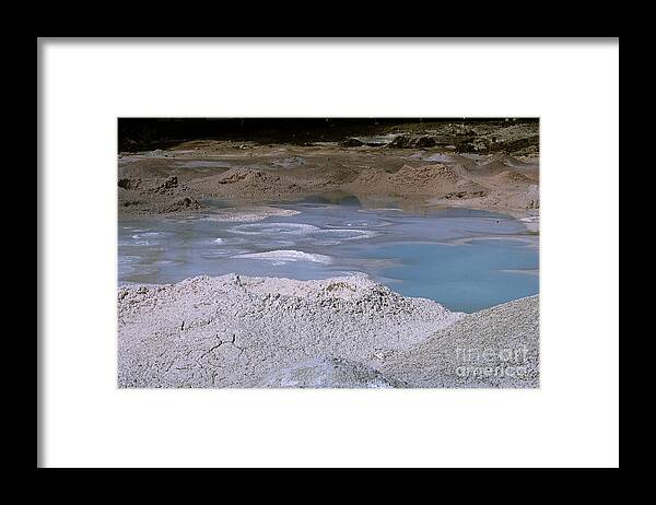 Yellowstone Framed Print featuring the photograph Mudpots Area I I I by Sharon Elliott