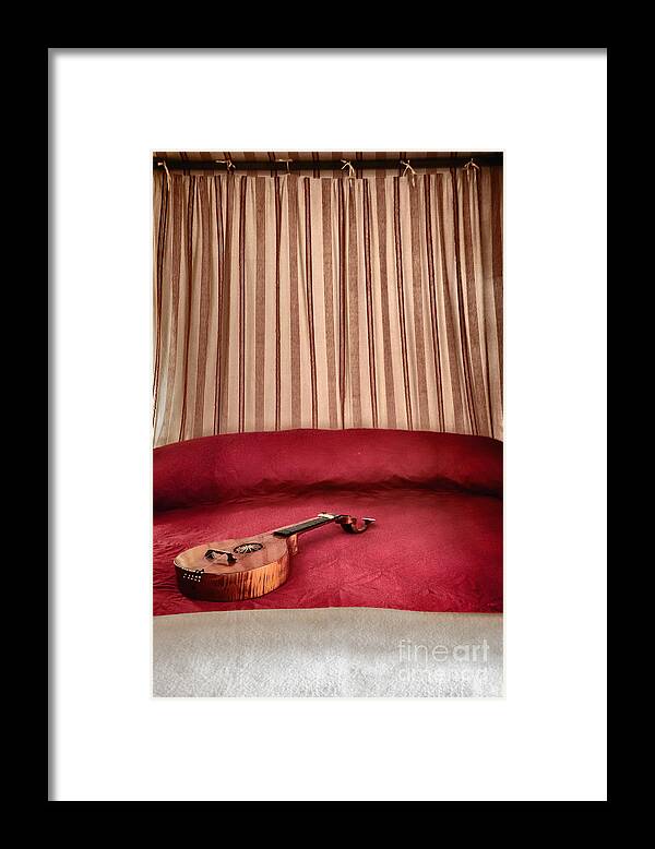 Bed Framed Print featuring the photograph Music For Relaxation by Margie Hurwich