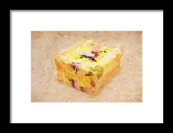 Andee Design Painterly Framed Print featuring the photograph My Box Of Secrets by Andee Design