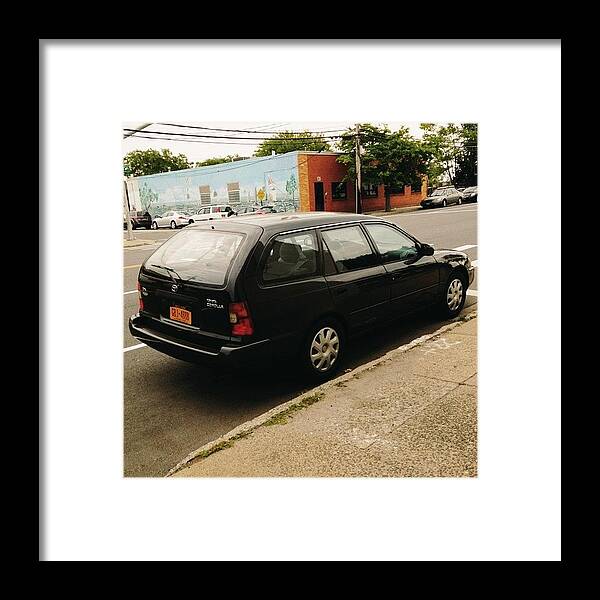  Framed Print featuring the photograph My Car Needs New Engine :/ 👎👎👎 by Dayne Mahadeo