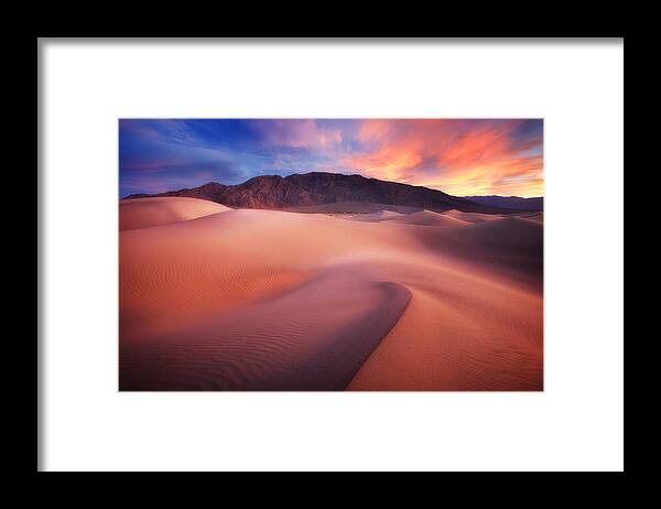 Landscape Framed Print featuring the photograph Mysterious Mesquite by Darren White