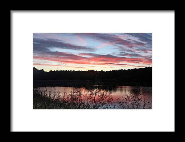 Sunset Framed Print featuring the photograph Mystic Sunset by Lorna Rose Marie Mills DBA Lorna Rogers Photography