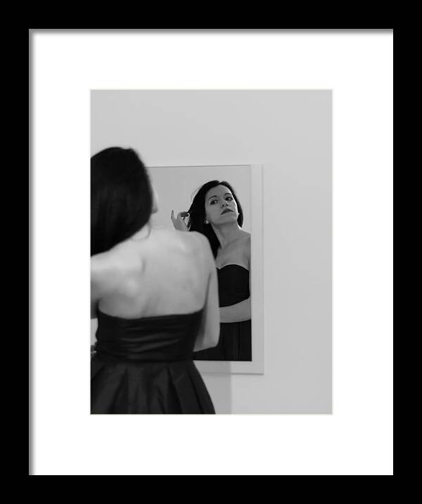Portrait Framed Print featuring the photograph Nancy by AM FineArtPrints