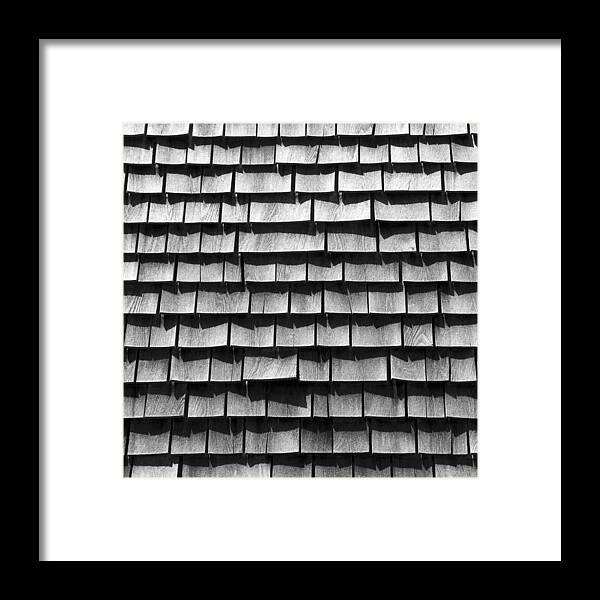 Nantucket Framed Print featuring the photograph Nantucket Shingles by Charles Harden