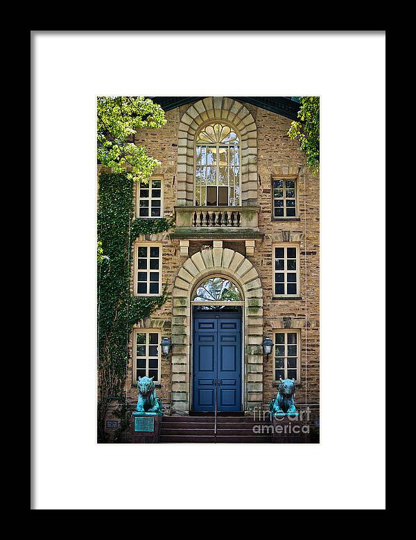 Princeton University Framed Print featuring the photograph Nassau Hall - Princeton University by Colleen Kammerer