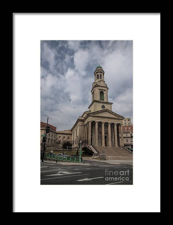 Christian Framed Print featuring the photograph National City Christian Church by Richard Lynch