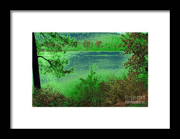Asegia Framed Print featuring the digital art Natural Pride by Asegia