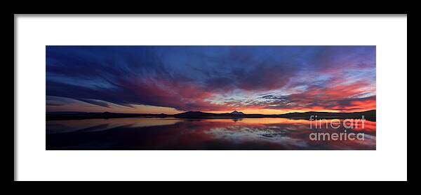 Sky Framed Print featuring the photograph Natures Colors by Beve Brown-Clark Photography