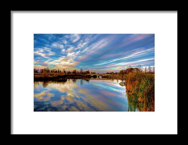 Autumn Framed Print featuring the photograph Natures Palette by Larry Trupp
