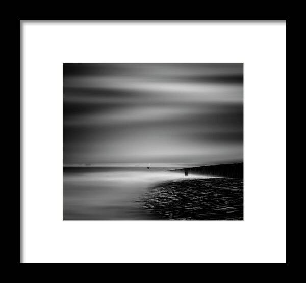 Belgium Framed Print featuring the photograph Never Ceasing Whisper Of The Sea by Yvette Depaepe