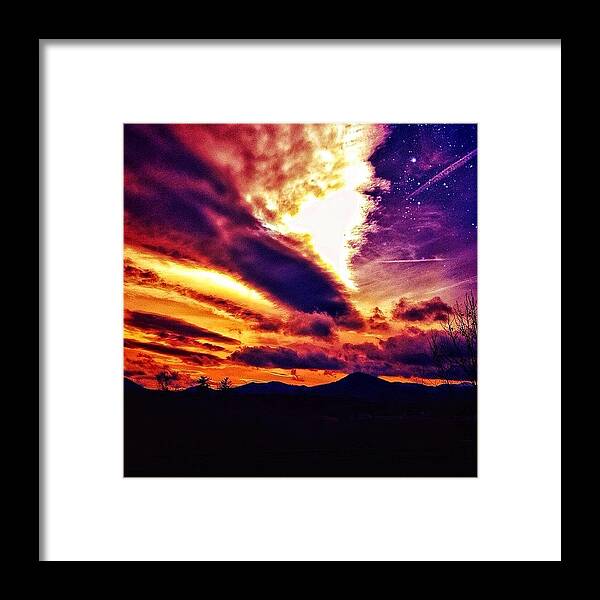 Asheville Framed Print featuring the photograph Never Lose An Opportunity Of Seeing Anything Beautiful by Simon Nauert