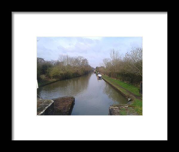Landscape Framed Print featuring the photograph Neverending by Gav