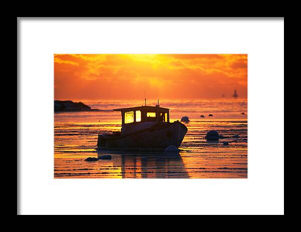 New Dawn Framed Print featuring the photograph New Dawn by Eric Gendron