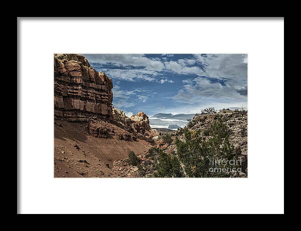 New Mexico Framed Print featuring the photograph New Mexico Grande by Terry Rowe