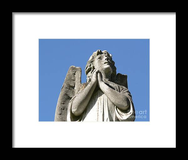 Angel Framed Print featuring the photograph New Orleans Angel 4 by Elizabeth Fontaine-Barr