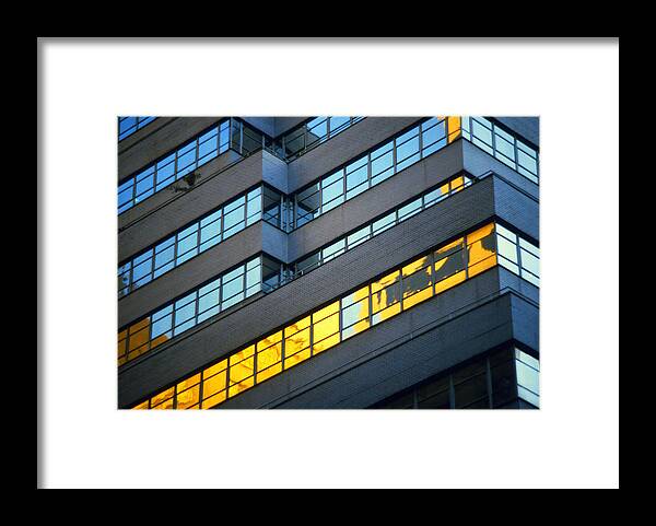 New York Framed Print featuring the photograph 1984 New York Architecture No1 by Gordon James
