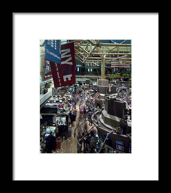 New York Stock Exchange Framed Print featuring the photograph New York Stock Exchange by Mountain Dreams