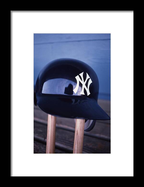New York Yankees Batting Helmet Framed Print by Retro Images Archive - Fine  Art America
