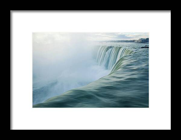 Outdoors Framed Print featuring the photograph Niagara Falls by Photography By Yu Shu