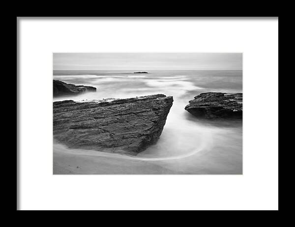 Nature Framed Print featuring the photograph Night Fall by Jonathan Nguyen