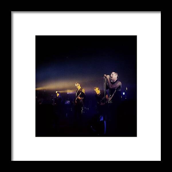 Pinopalladino Framed Print featuring the photograph Nine Inch Nails At The Joint At The by HK Moore