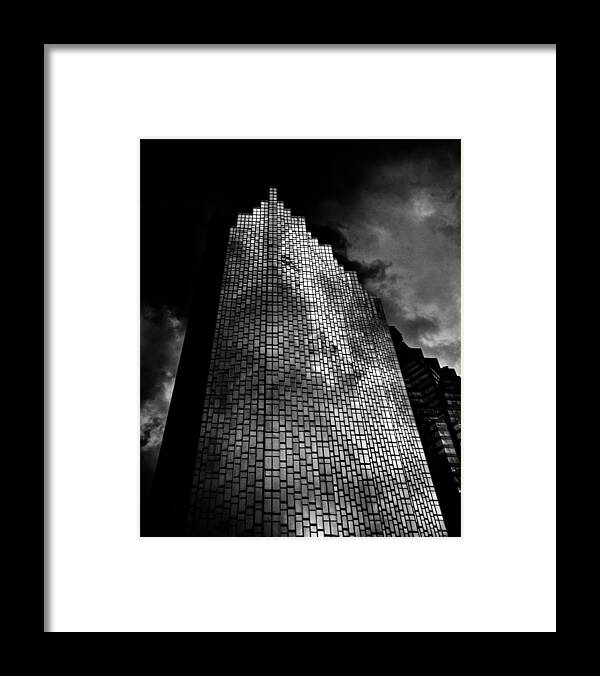 Toronto Framed Print featuring the photograph No 200 Bay St RBP South Tower Toronto Canada by Brian Carson