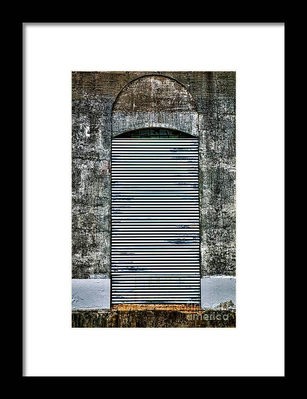 Urban Framed Print featuring the photograph No Entry by Olivier Le Queinec