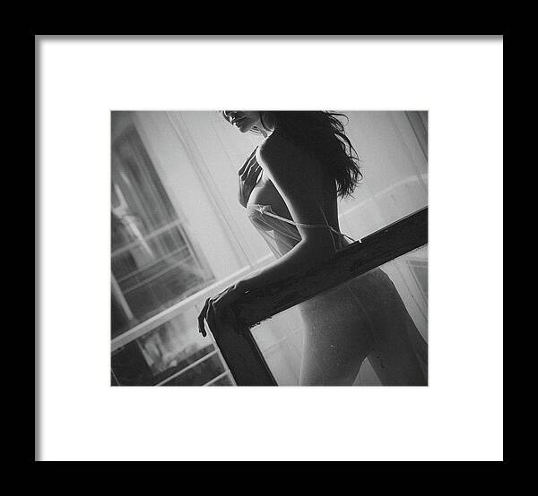 Women Framed Print featuring the photograph No.45 by Adirek M