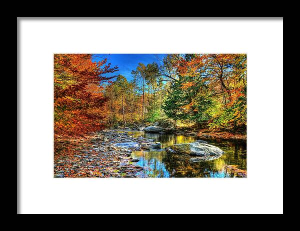 Autumn Framed Print featuring the photograph North Branch in Fall by John Nielsen