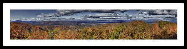 Fall Framed Print featuring the photograph North Carolina by Bill Linhares